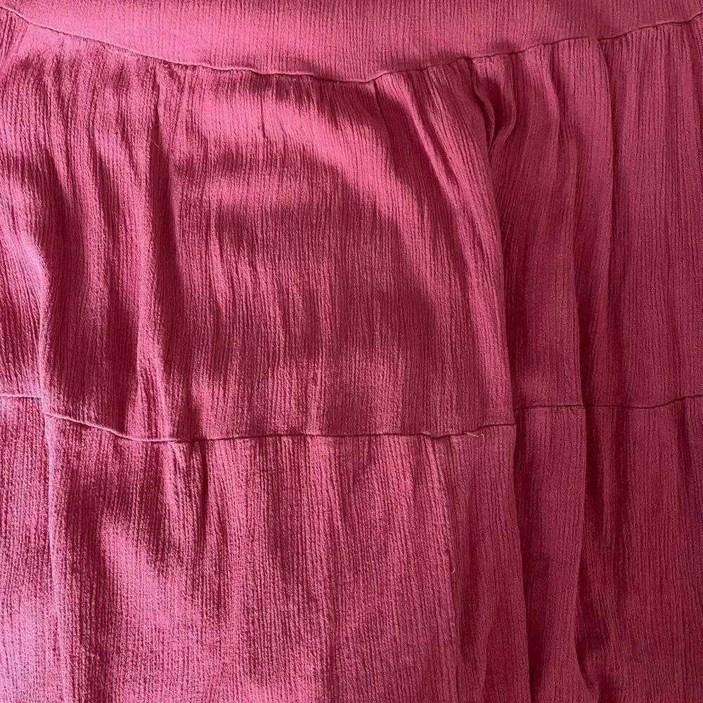 Becool Mauve Smocked Sun Dress | SZ S